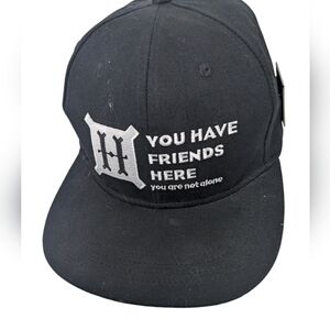 Harry Potter you have friends here griffendor cap hogs head and 9 3/4 pins